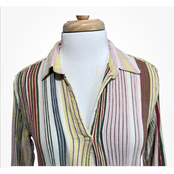 Ivy Jane Women's M Popover Tunic Top Blouse Boho Peasant Retro 70s Look - Picture 3 of 12